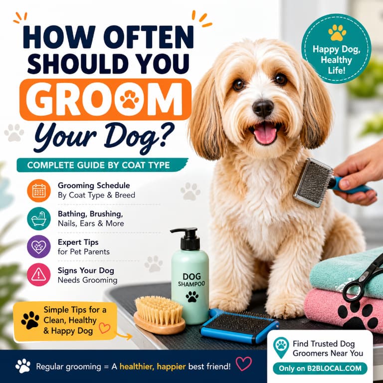 How often should you groom your dog
